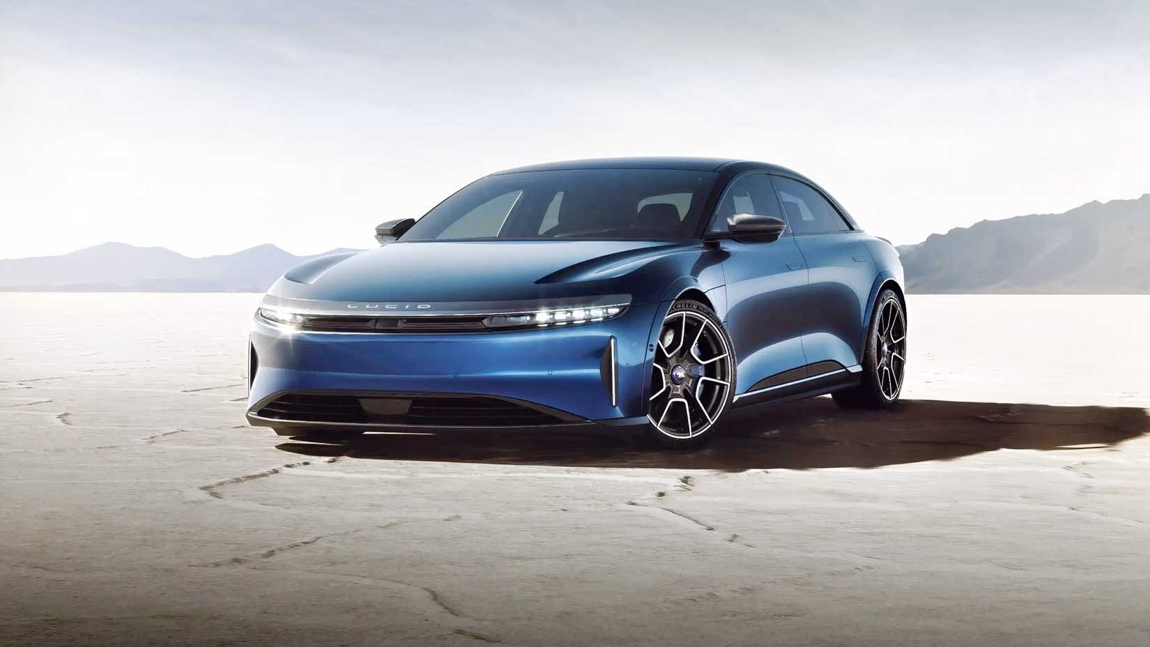 2026 Lucid Air Sapphire front 3/4