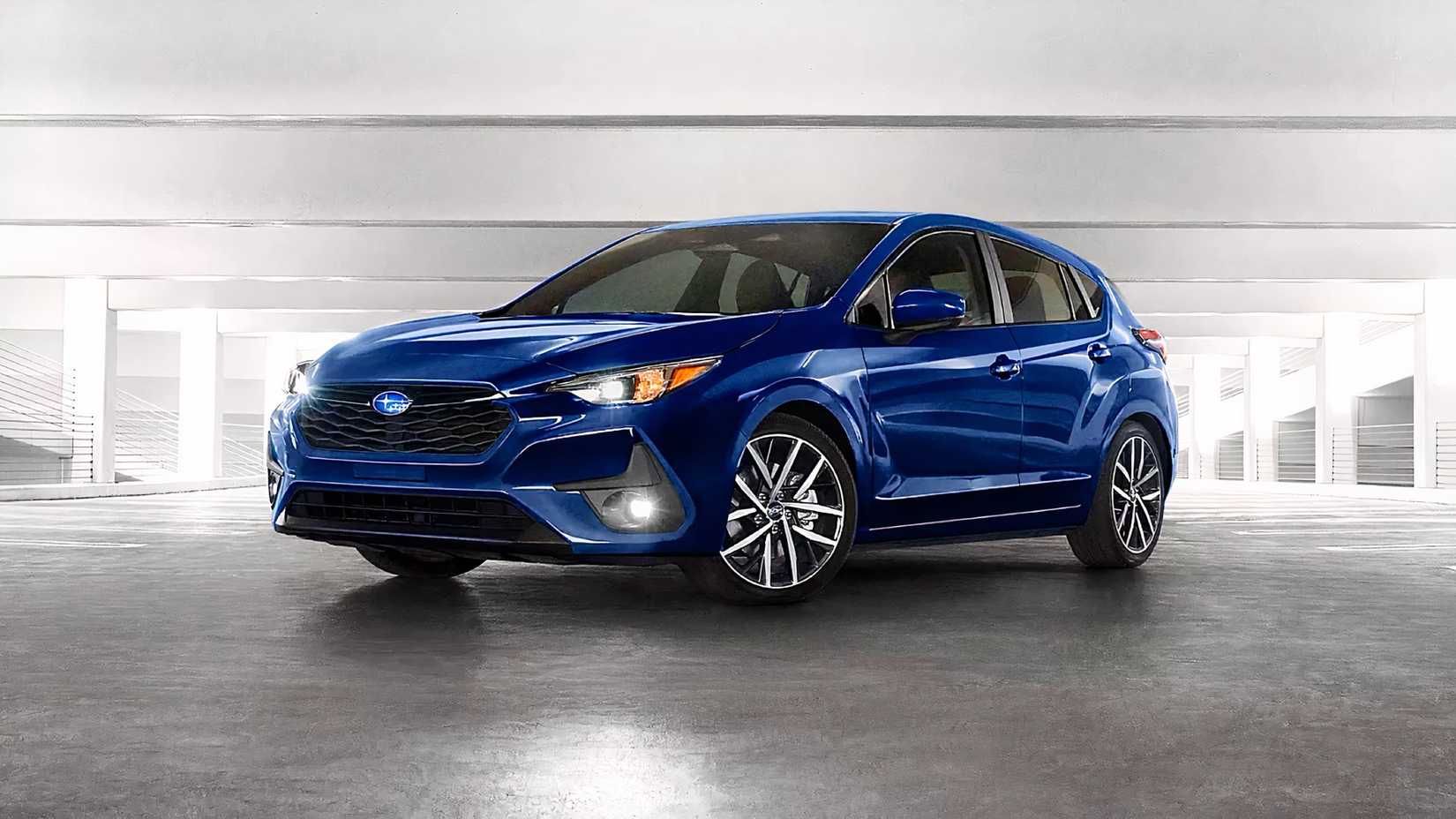 2026 Subaru Impreza Sport front 3/4