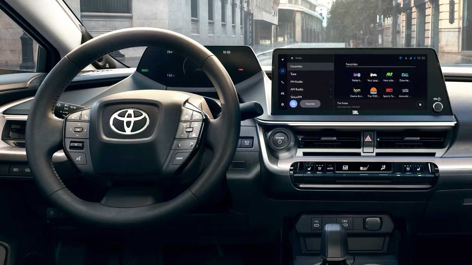 2026 Toyota Prius interior showing cockpit
