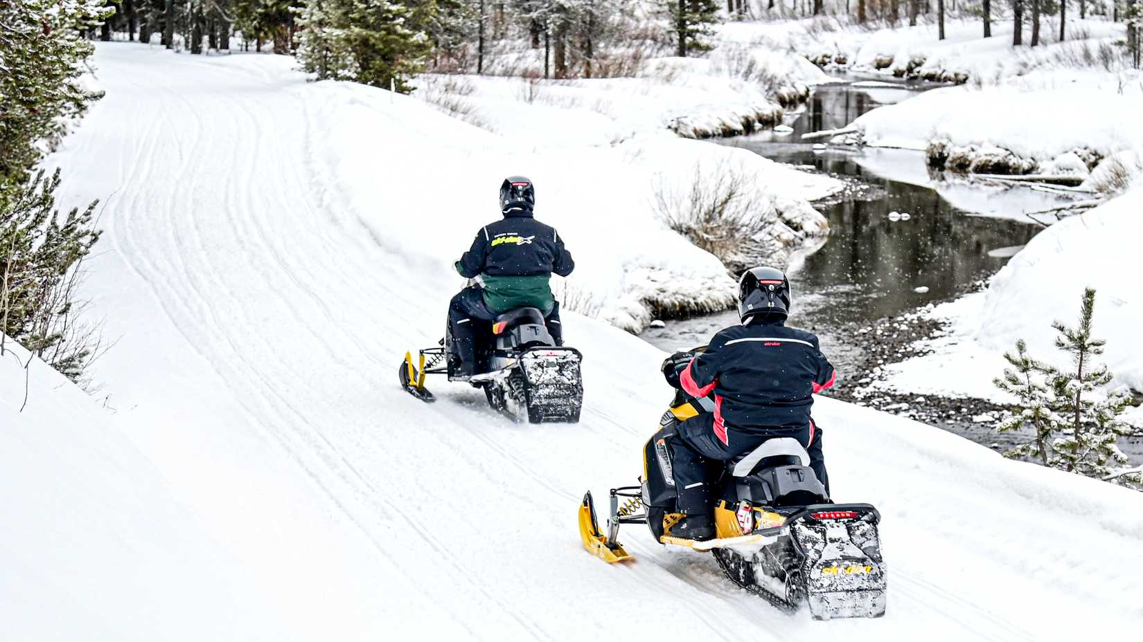 Linha de trenós da trilha Ski-Doo 2027