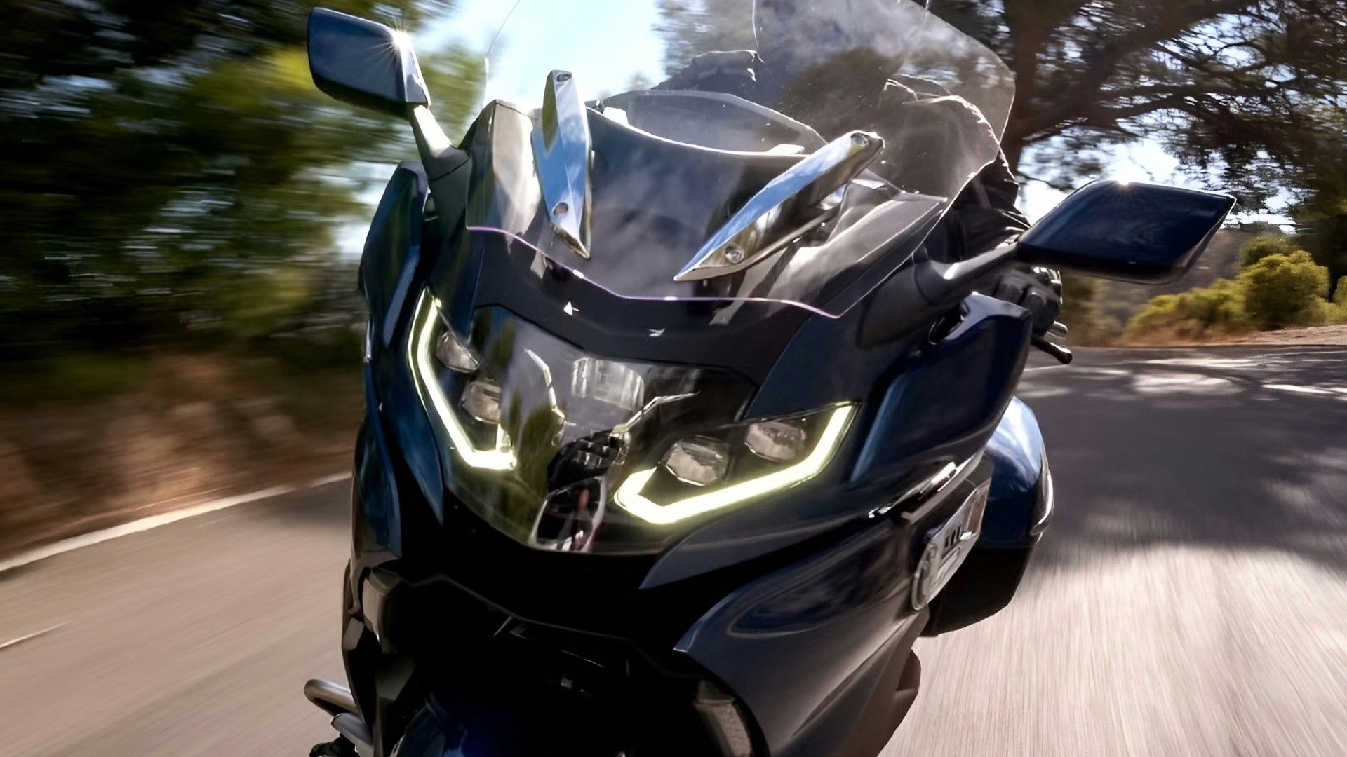 BMW K 1600 GTL is the most powerful full-dresser with a six-cylinder engine
