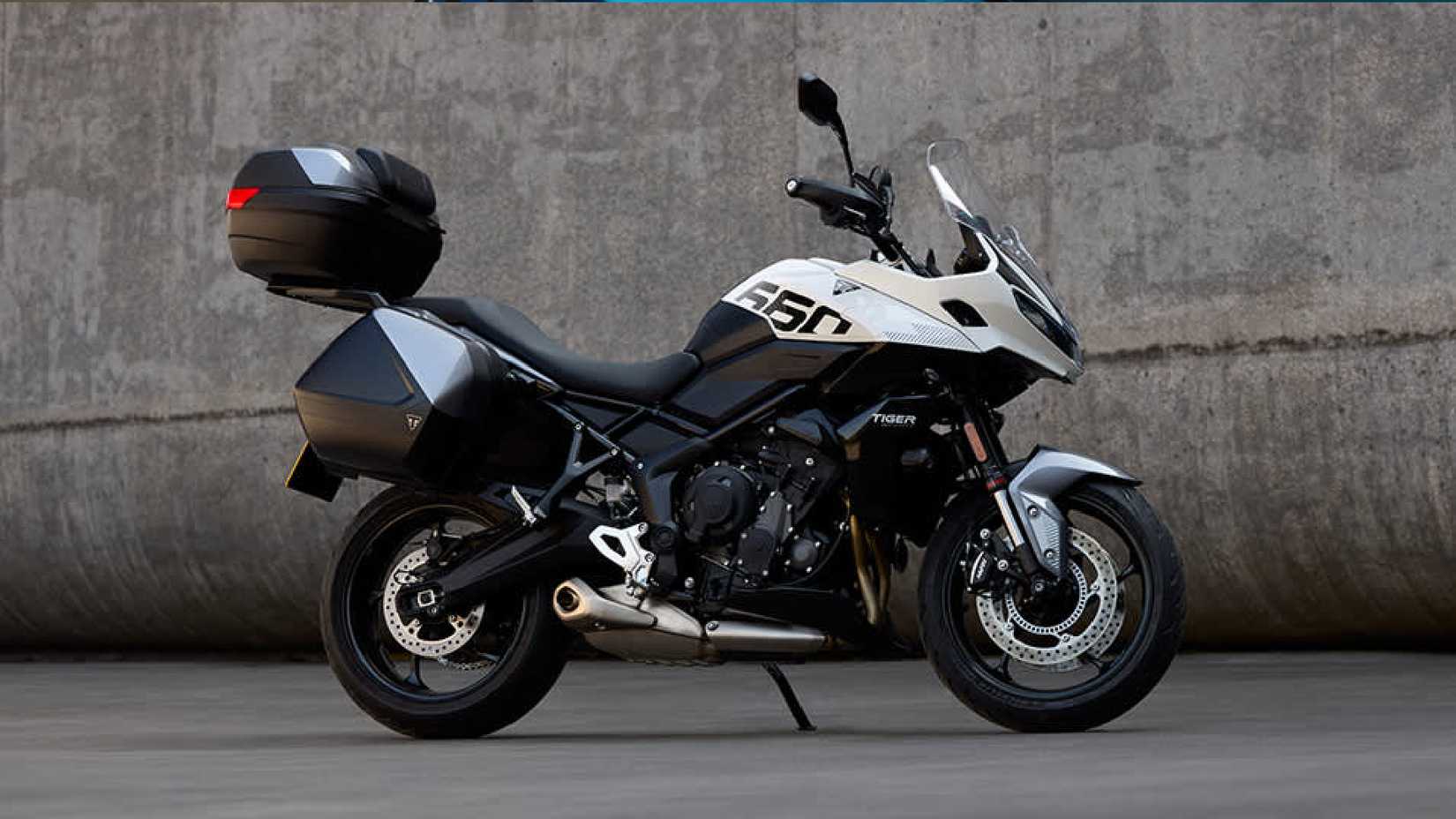 2025 Triumph Tiger Sport 660 com acessórios