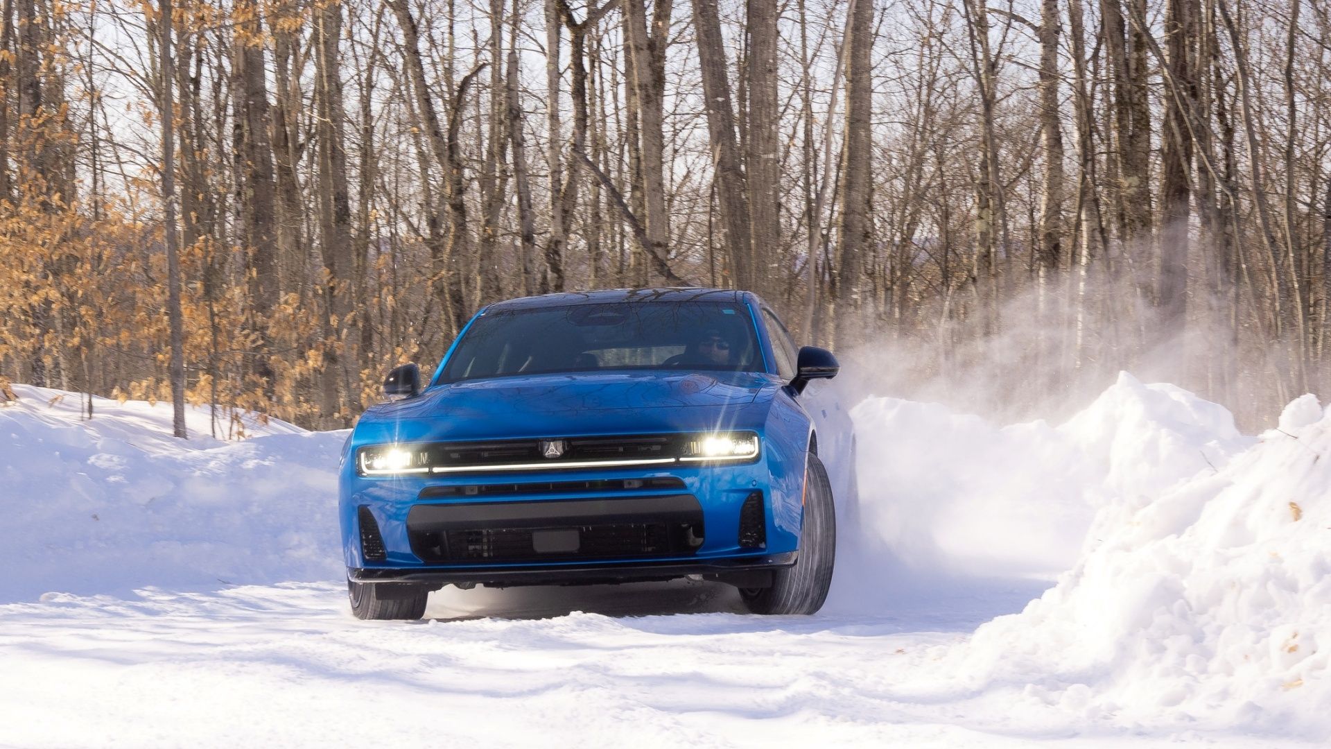 2026 Dodge Charger RT on snow