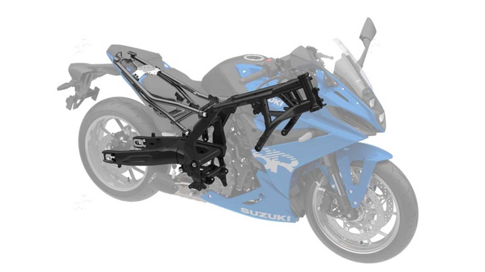 2026 Suzuki GSX-8R Chassis