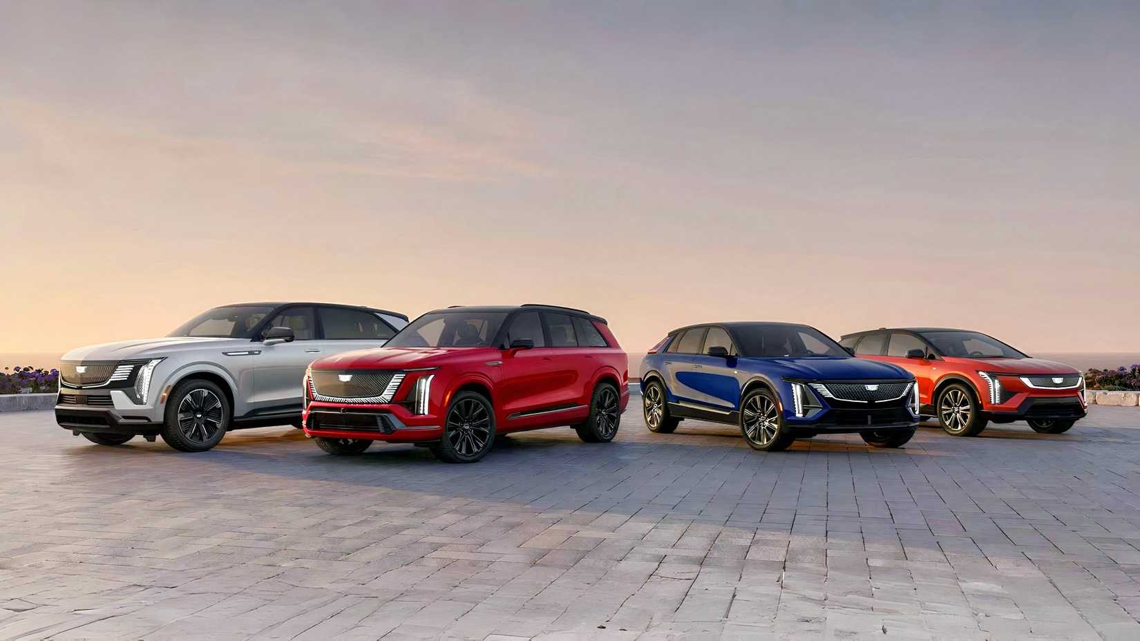 Linha de SUVs elétricos Cadillac 2026