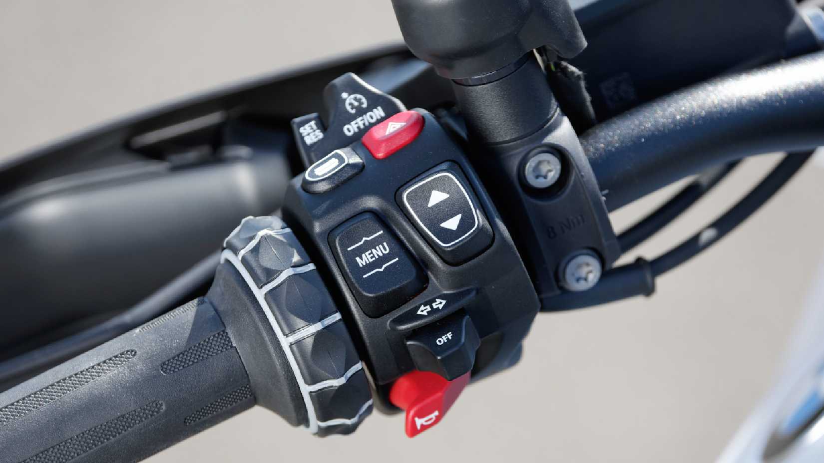 BMW R 1300 GS switchgear