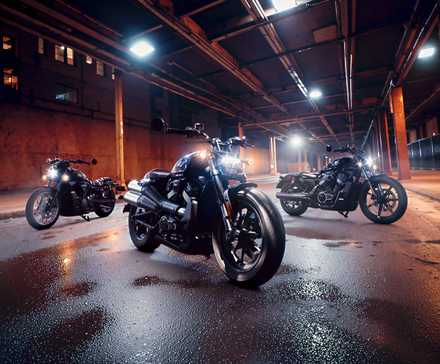 Modelos esportivos Harley Davidson