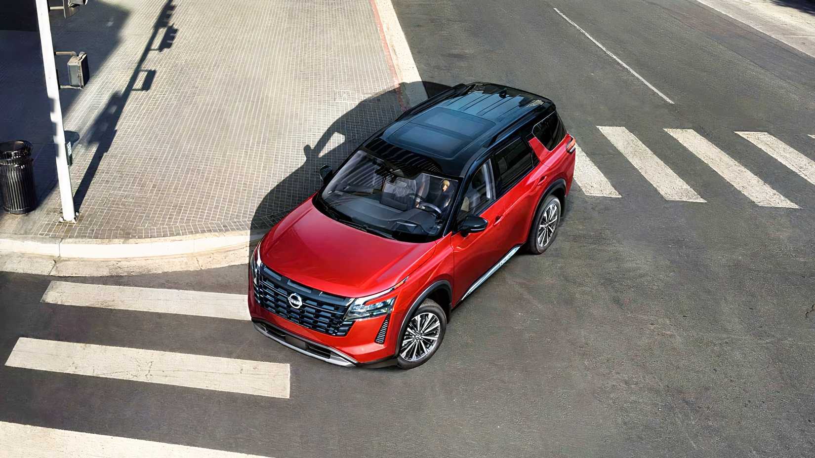 2026 Nissan Pathfinder high front 3/4