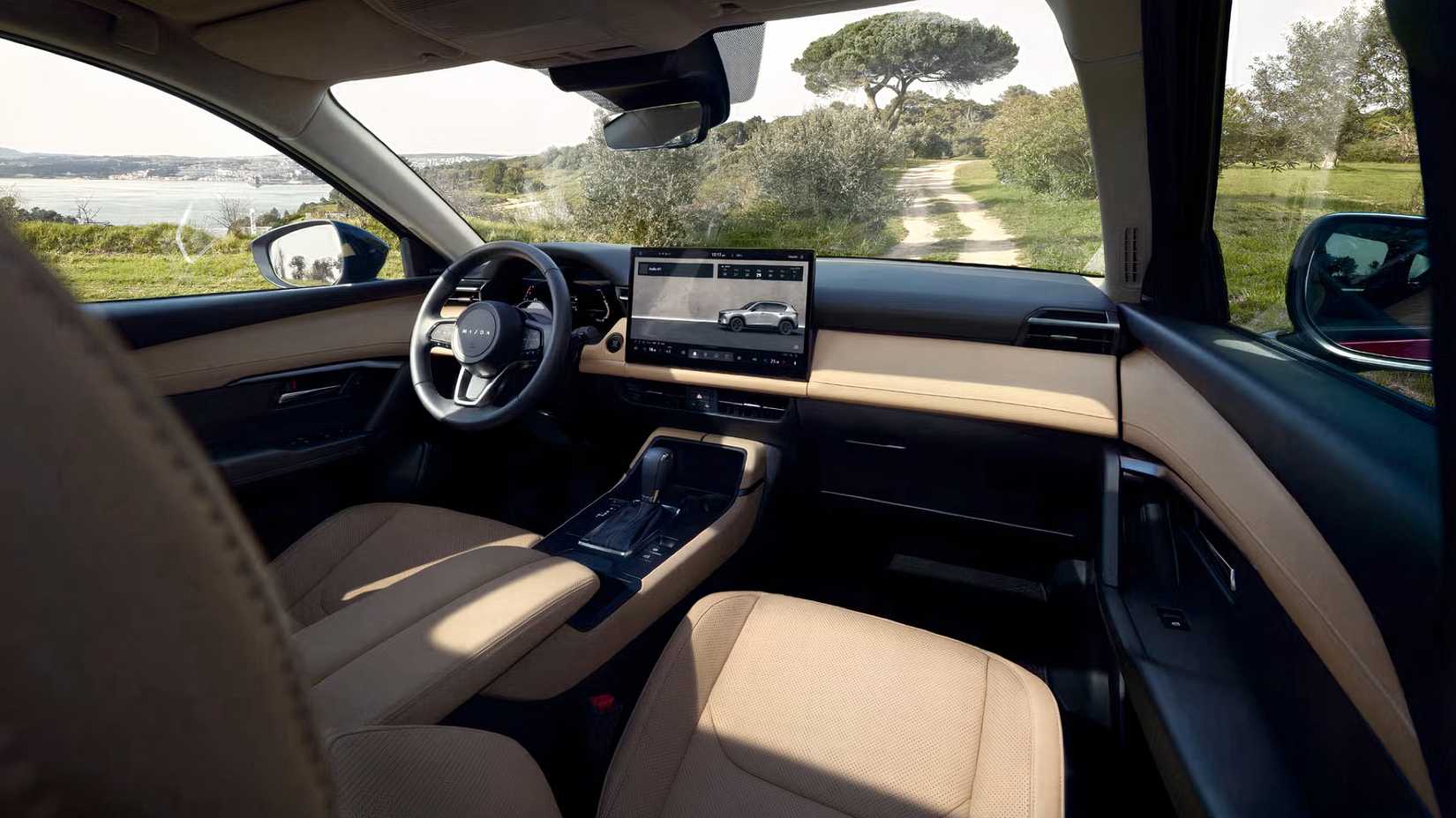 2026 Mazda CX-5 interior showing cockpit