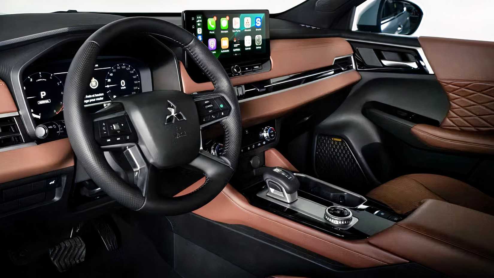 2026 Mitsubishi Outlander interior showing cockpit
