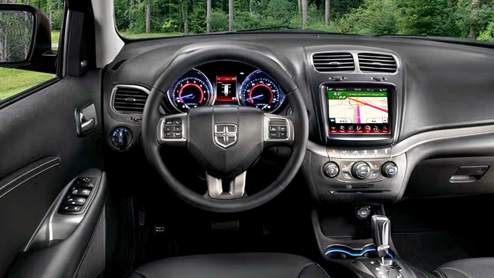 2020 Dodge Journey showing cockpit