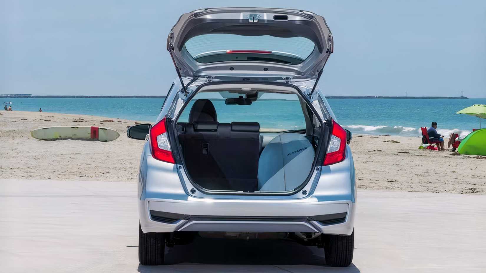 2020 Honda Fit rear shot