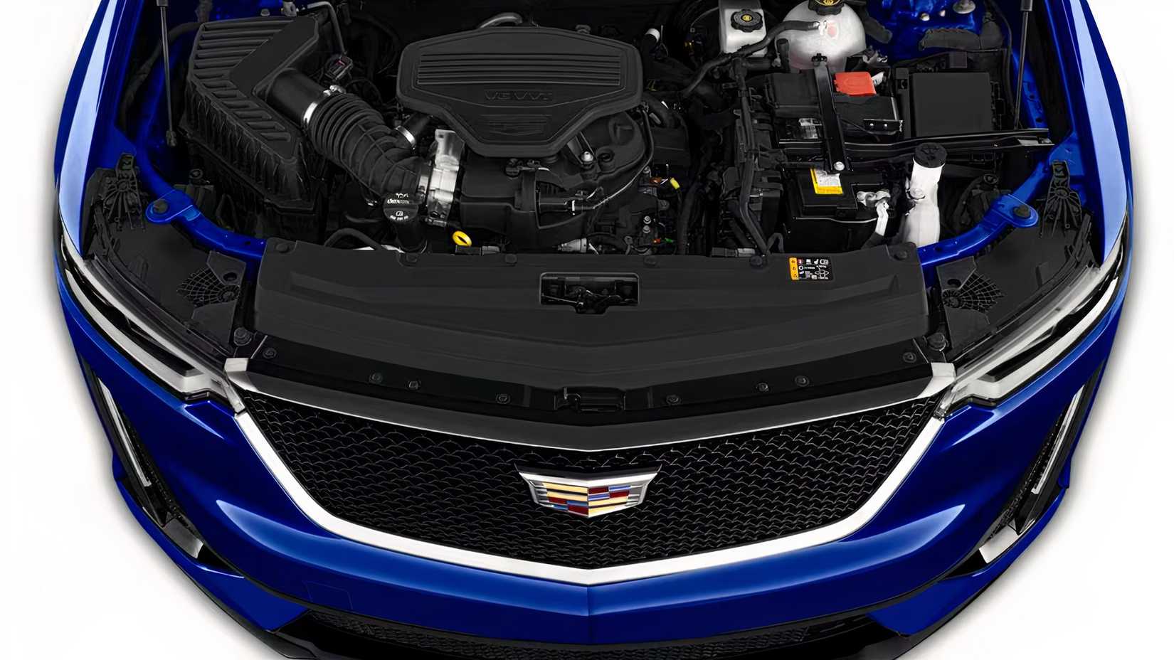 2022 Cadillac XT6 engine bay