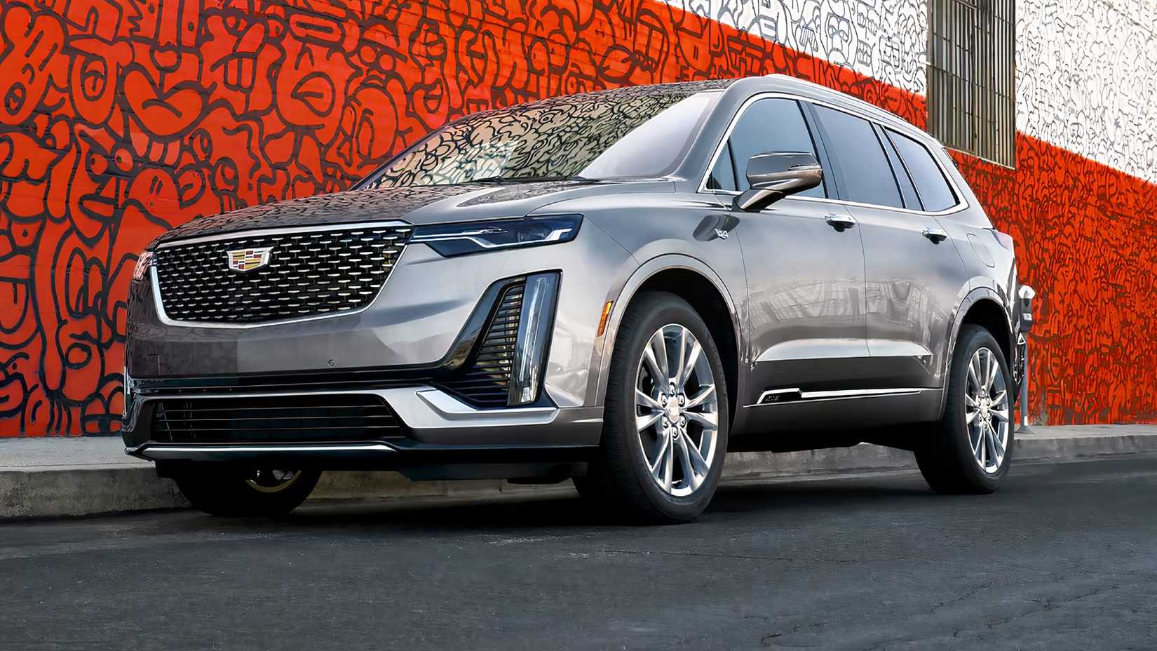 2022 Cadillac XT6 front 3/4