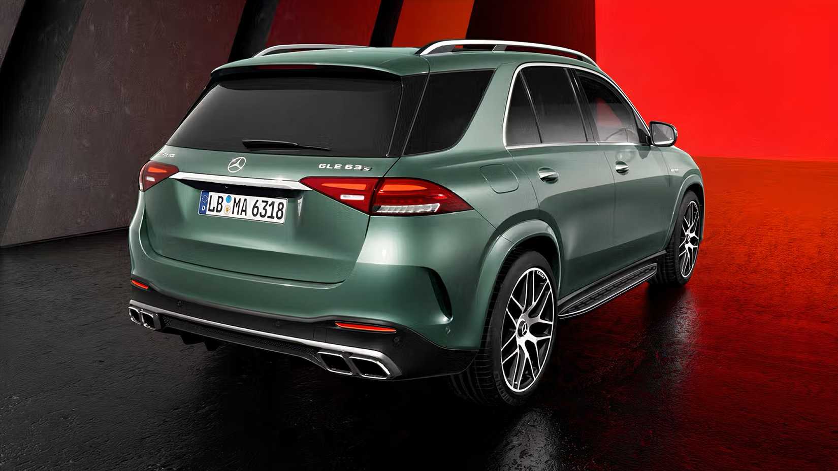 2026 Mercedes-AMG GLE 63 SUV rear 3/4