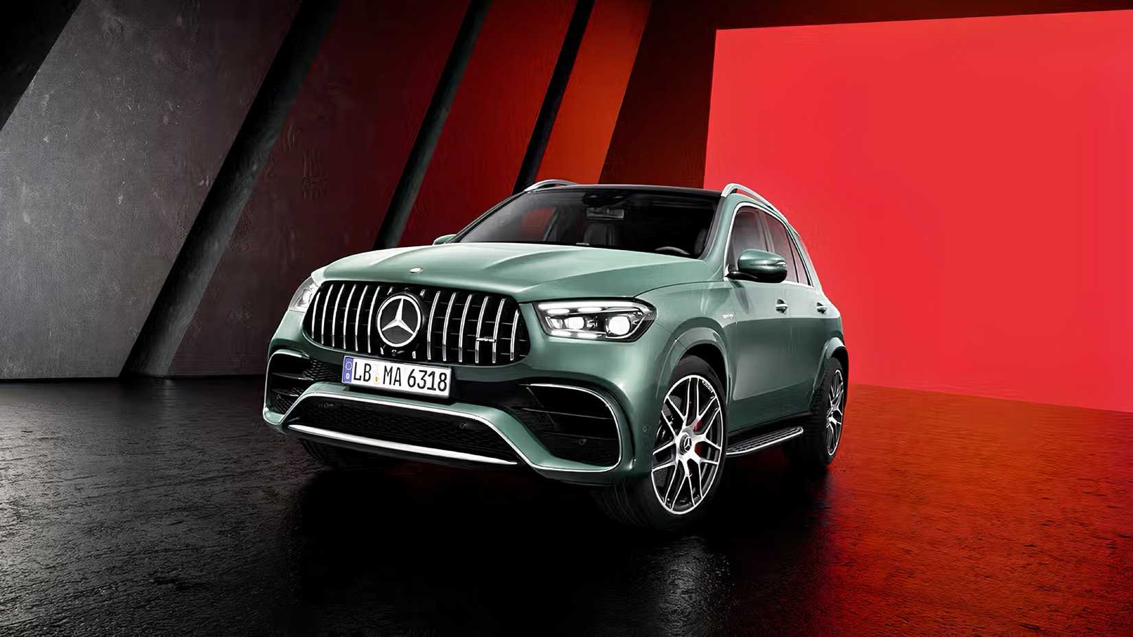 2026 Mercedes-AMG GLE 63 SUV front 3/4
