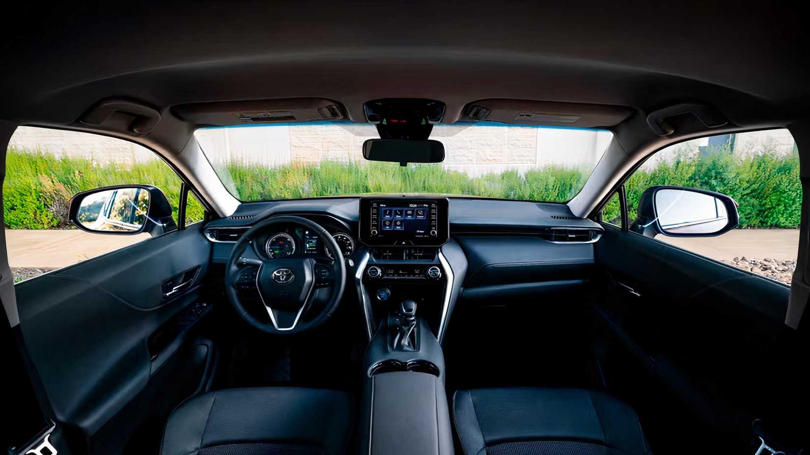 2024 Toyota Venza interior showing front cabin