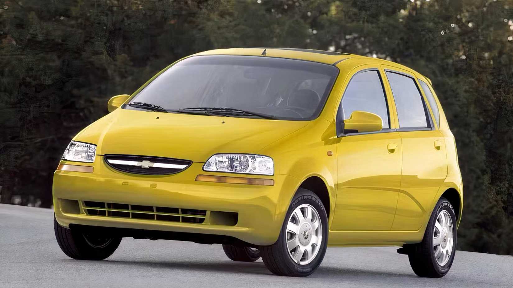 2007 Chevrolet Aveo front 3/4