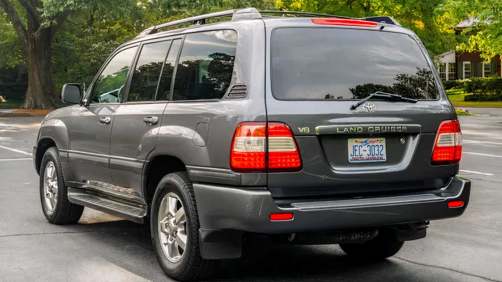 2007 Toyota Land Cruiser 100 Series rear 3/4