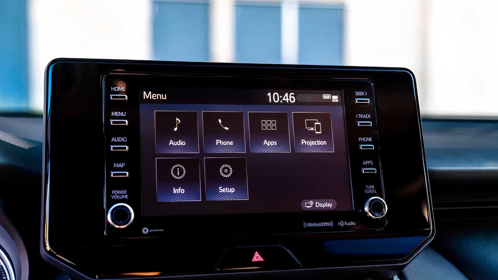 2024 Toyota Venza interior shot showing screen