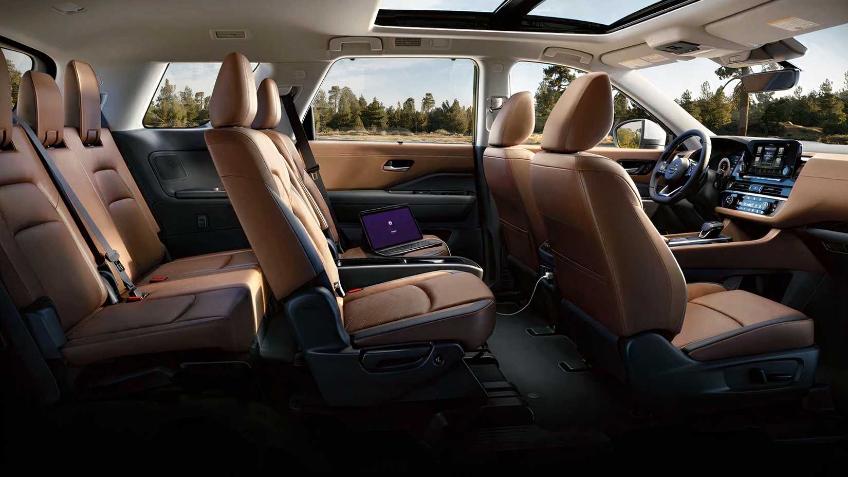 2026 Nissan Pathfinder interior showing seats
