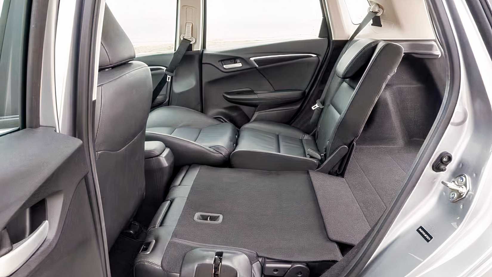 2020 Honda Fit interior showing cargo space
