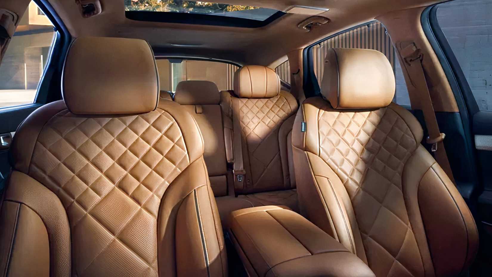 2026 Genesis GV80 interior showing seats