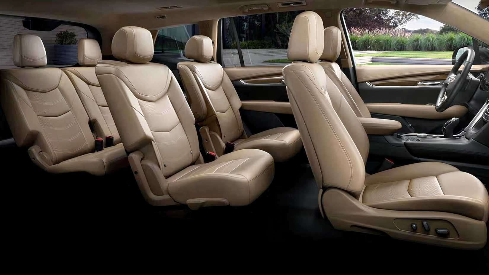 2023 Cadillac XT6 interior showing seating