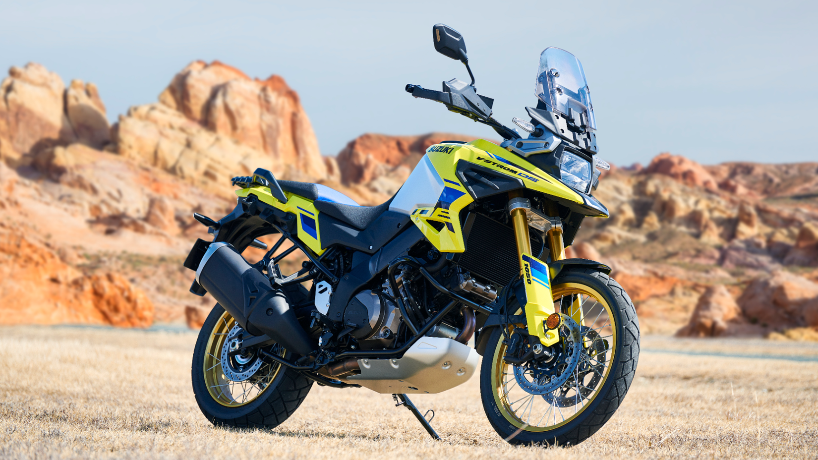 A static shot of the Suzuki_V-Strom_1050_DE