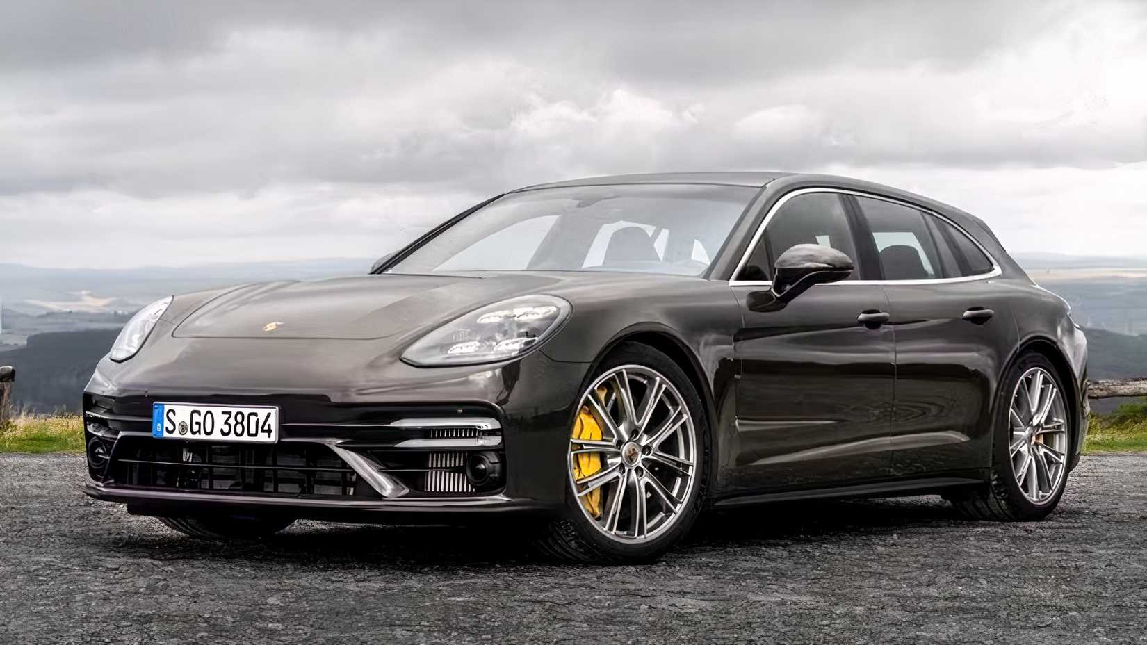 2022 Porsche Panamera Sport Turismo frente 3/4 tiro