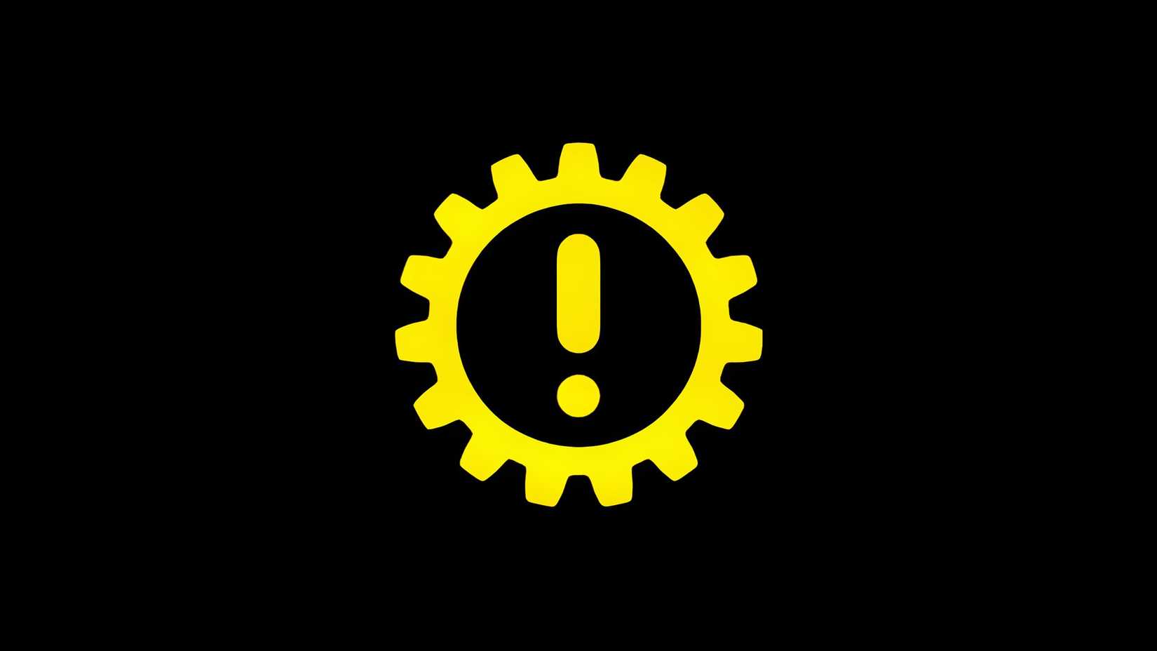 Transmission malfunction light