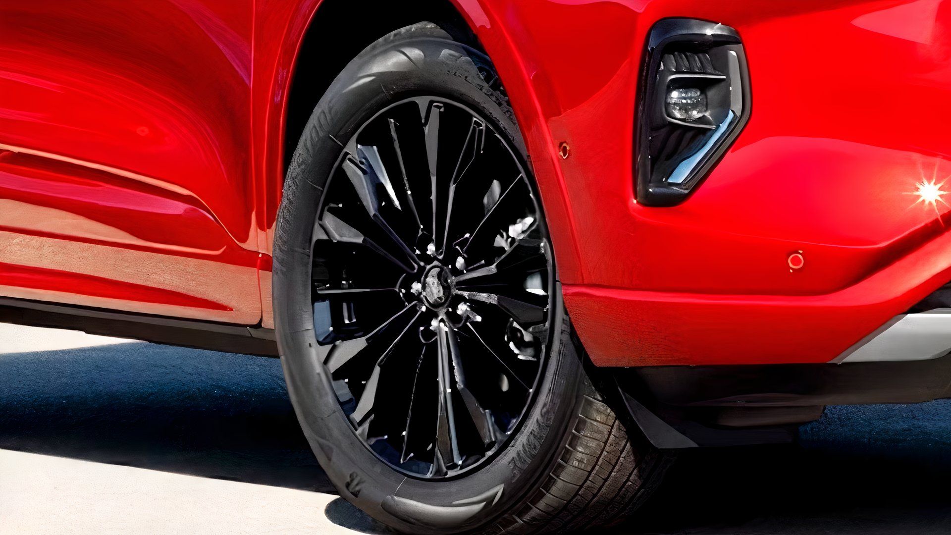 2026 Ford Escape close-up shot of the wheel
