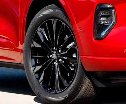 2026 Ford Escape close-up shot of the wheel