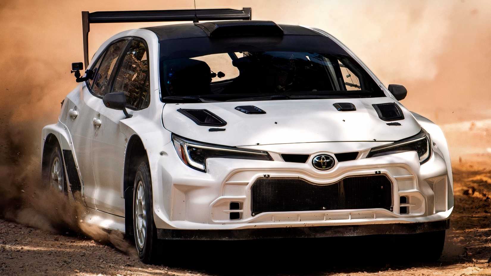 Toyota GR Corolla RC2 driving 