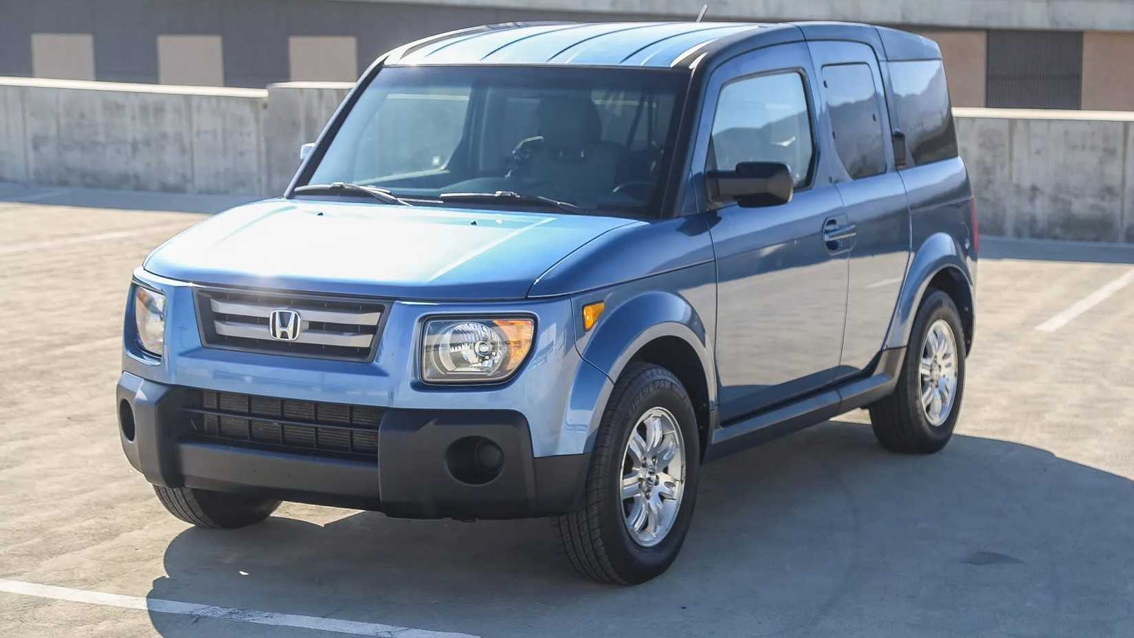 Blue 2007 Honda Element EX 4WD 5-Speed (2)
