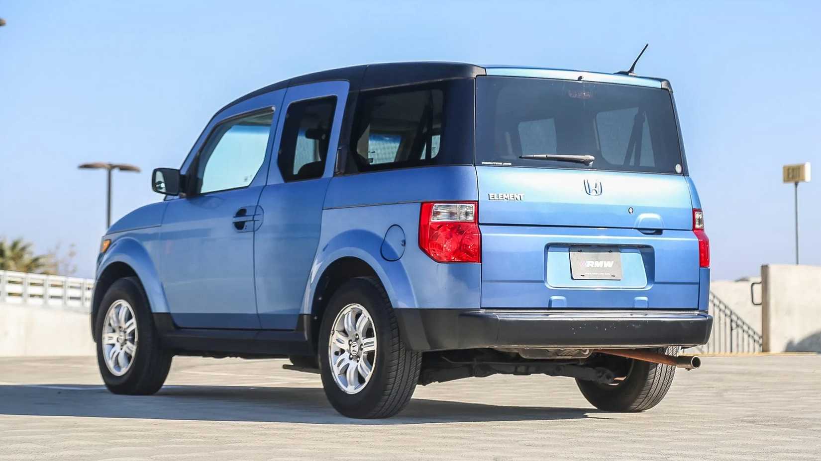 Blue 2007 Honda Element EX 4WD 5-Speed (4)