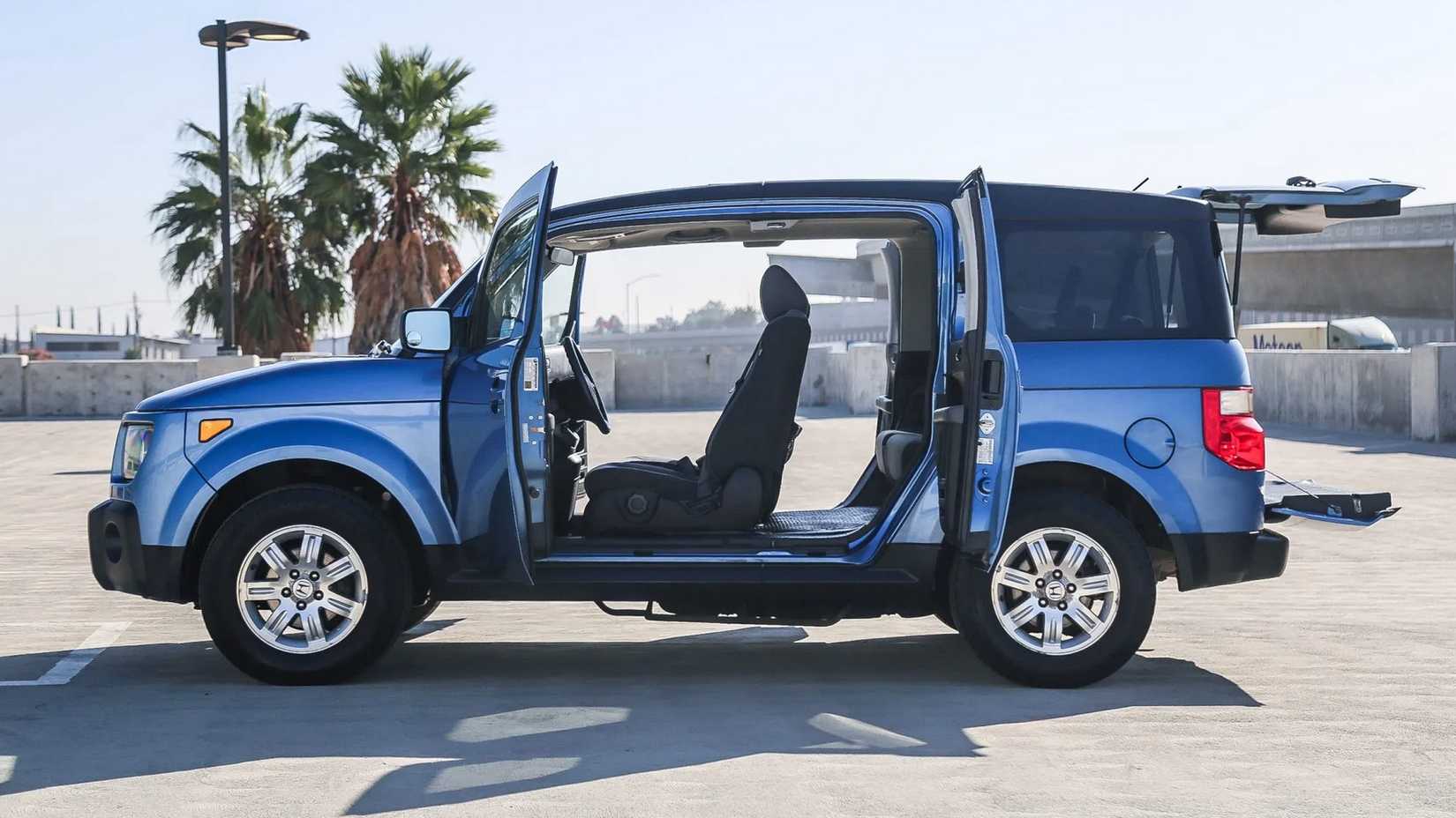 Blue 2007 Honda Element EX 4WD 5-Speed 