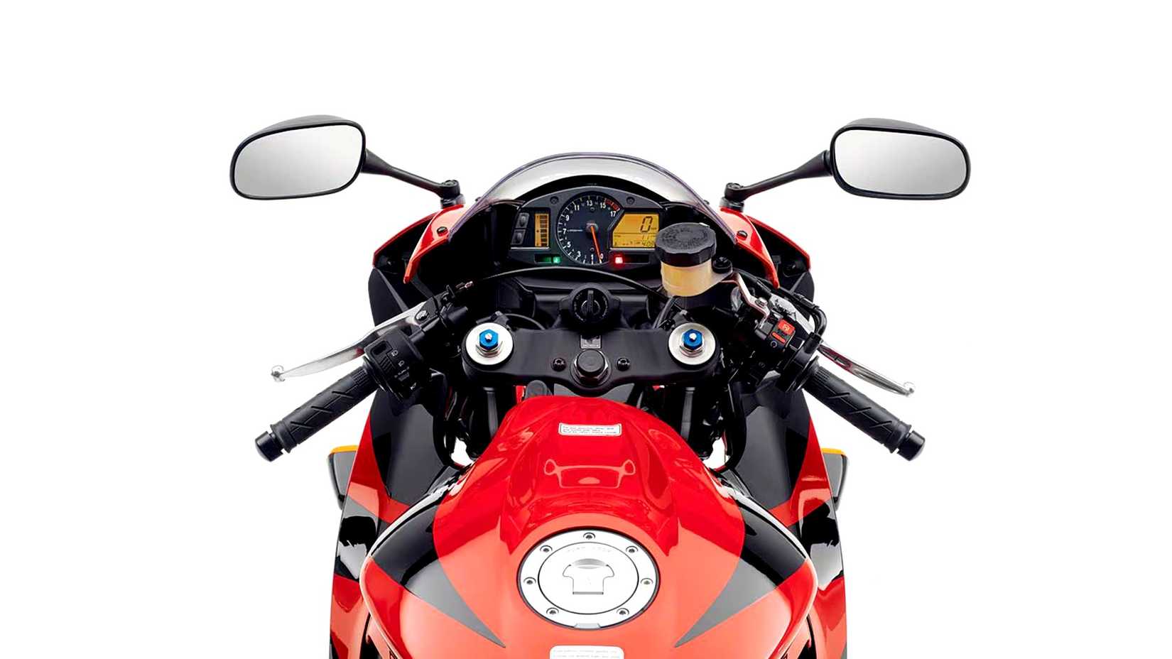 2008 Honda CBR600RR Cockpit Studio Shot