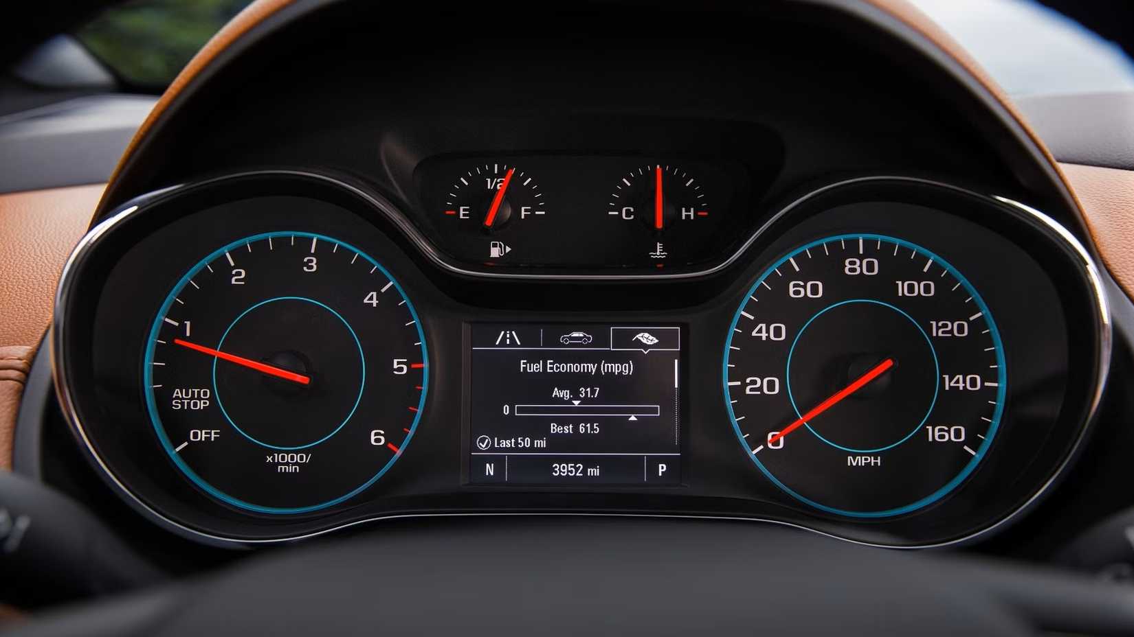2016 Chevrolet Cruze instrument cluster