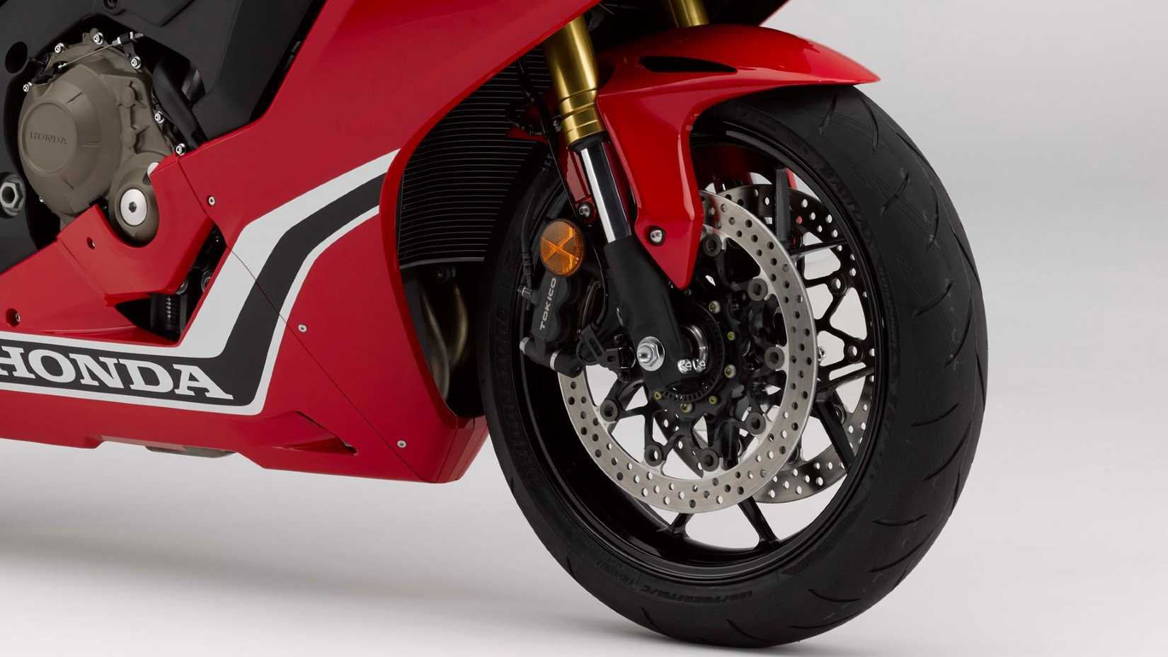 2017 Honda CBR1000RR Front Brakes Studio Shot