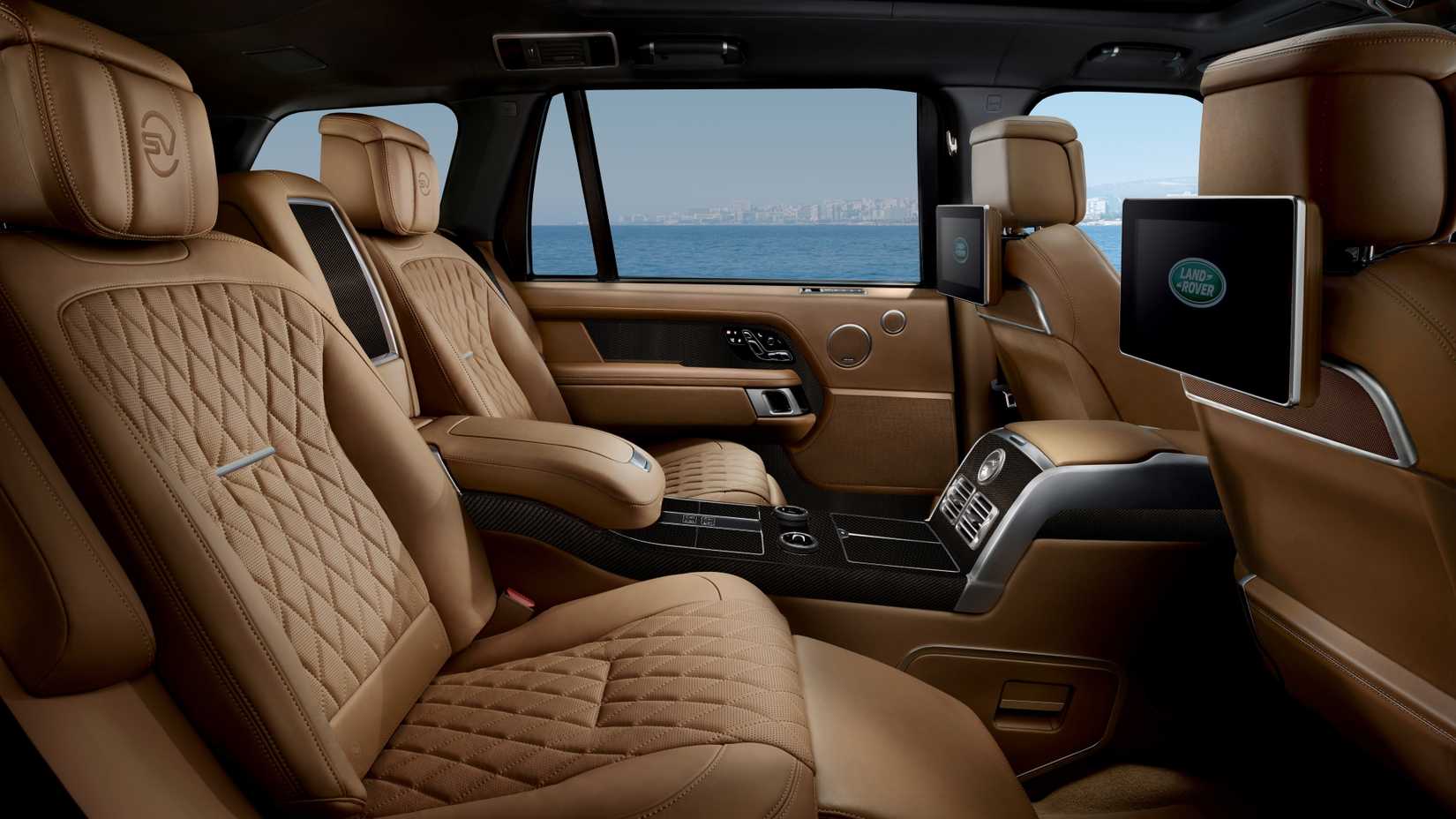 Bancos traseiros do Range Rover 2021