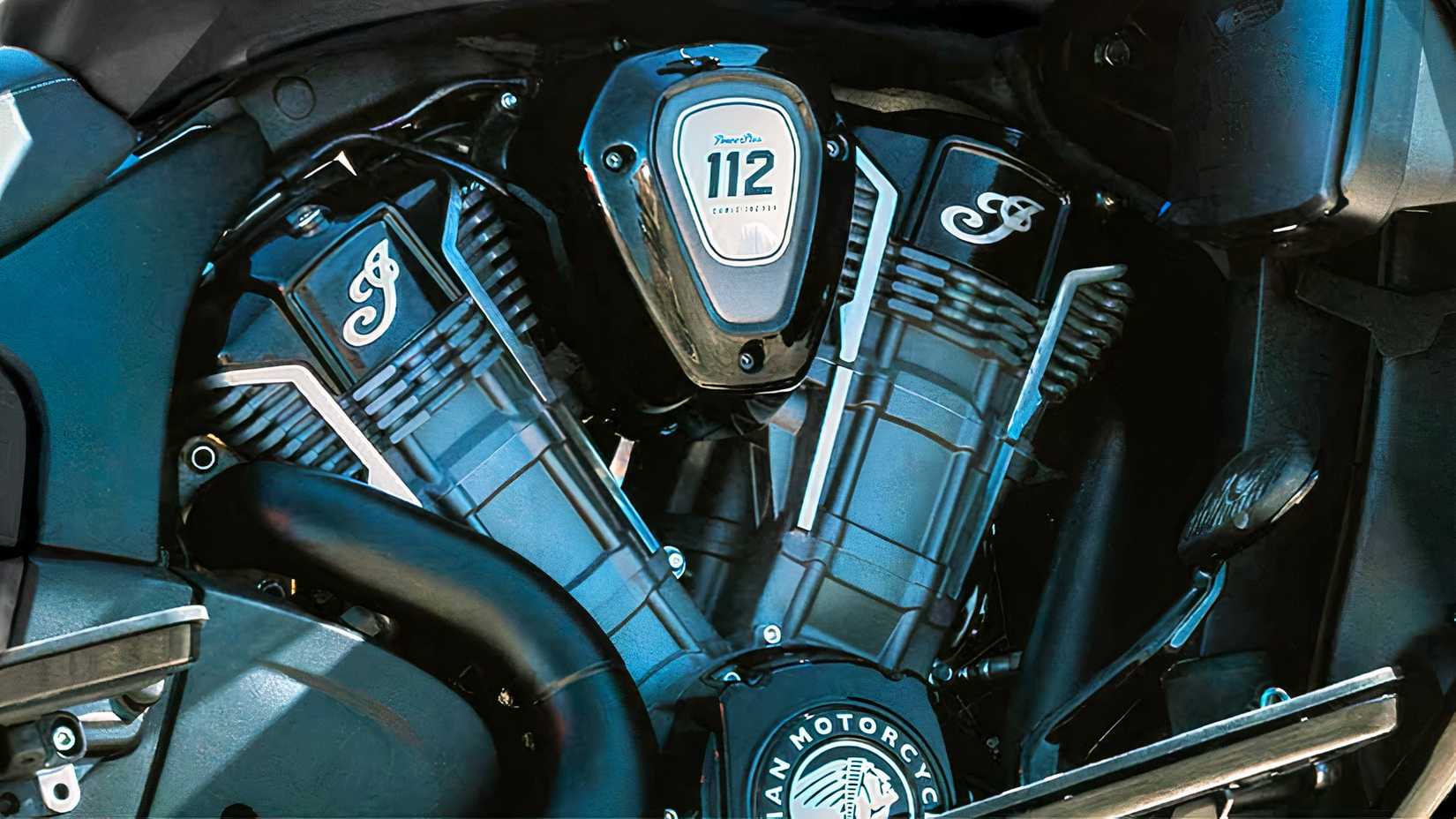 Captura aproximada do motor de um Indian Pursuit 2026