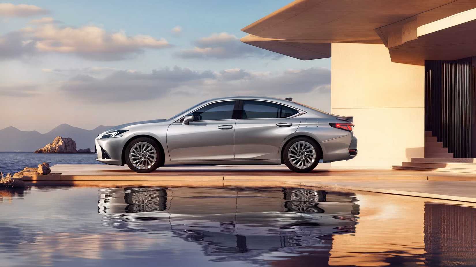 2026 Lexus ES 300h Side View