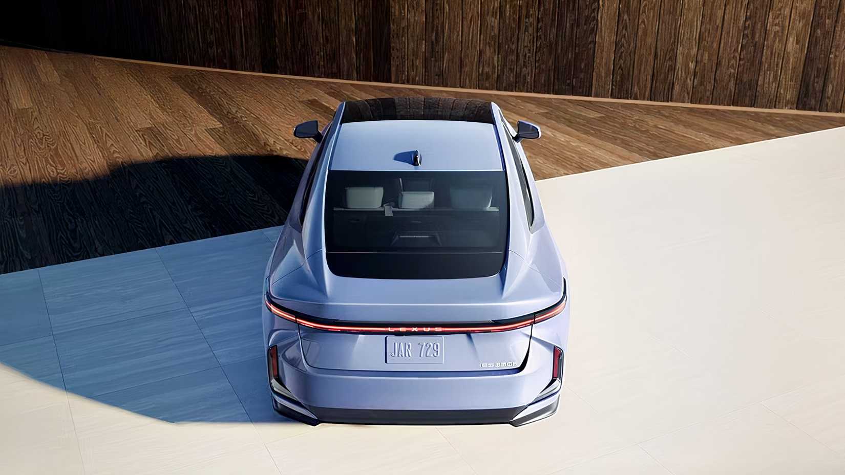 2026 Lexus ES 350h rear shot