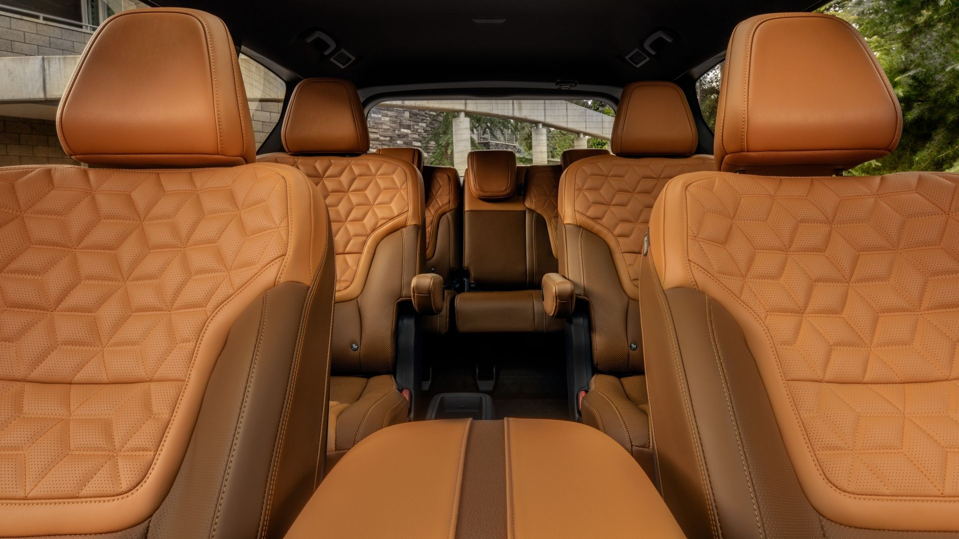 2026 Nissan Armada interior shot showing seating positions