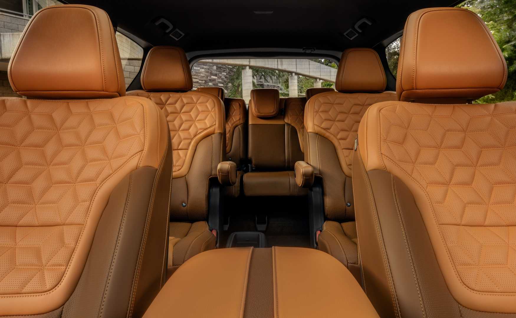 2026 Nissan Armada interior shot showing seating positions