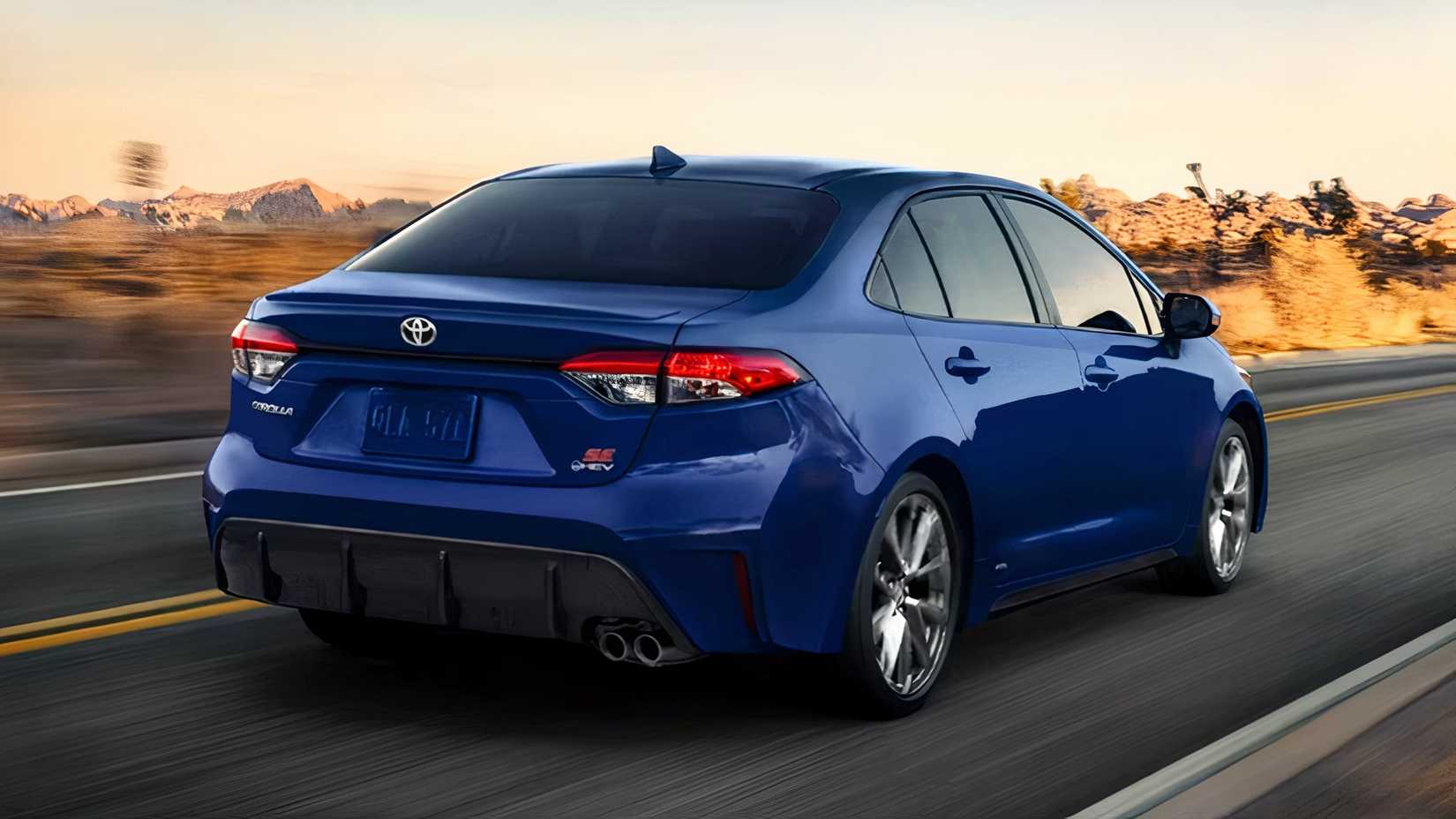 2026 Toyota Corolla Hybrid Rear 3/4