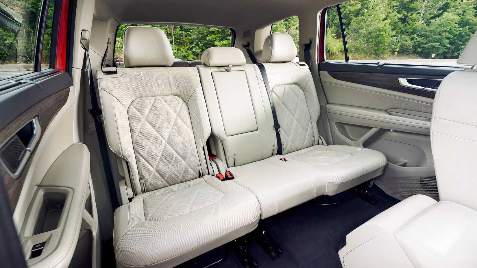 Segunda fila do Volkswagen Atlas 2026