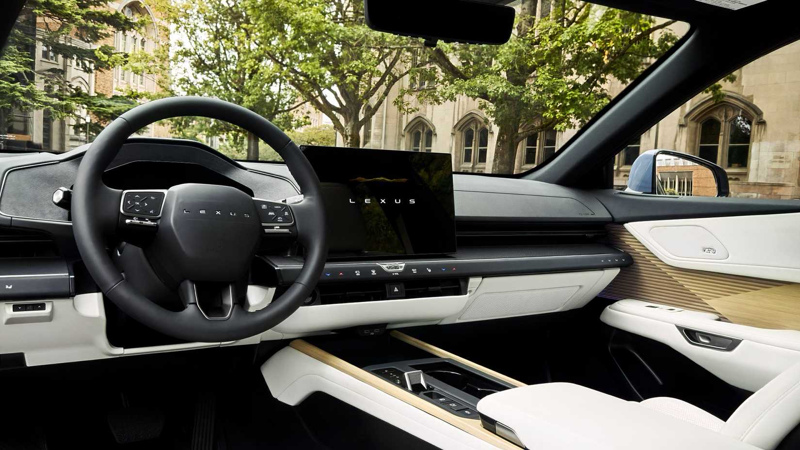 2026 Lexus ES 350h interior showing dashboard