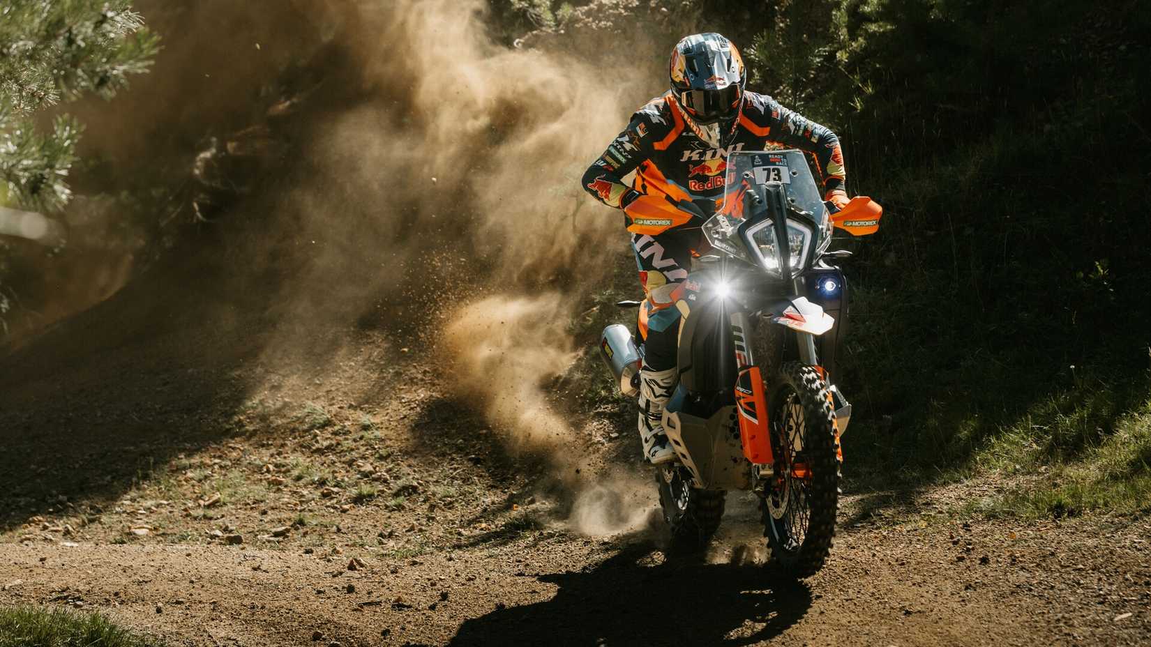 Edgar Canet off-road no 2027 KTM 890 Adventure R Rally